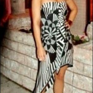 BCBGMaxazria Strapless Dress